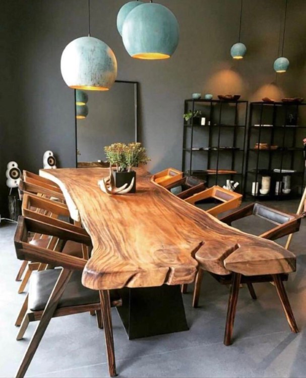 Live Edge Slab Dining Tables