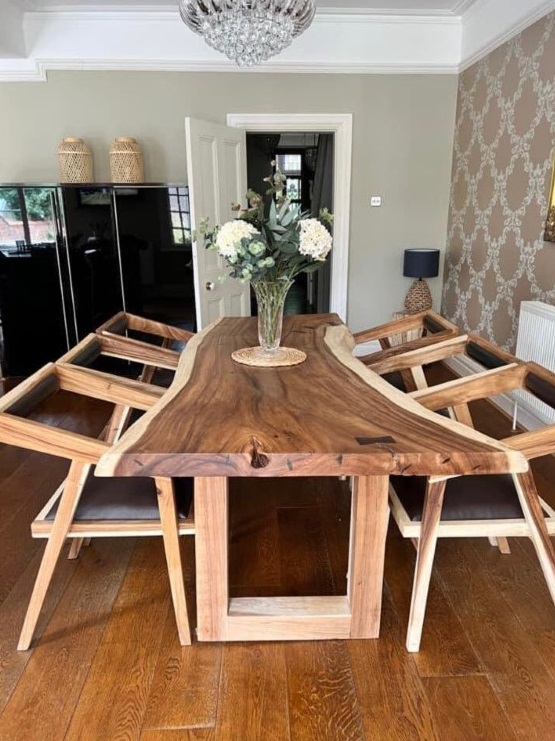 Live Edge Slab Dining Tables