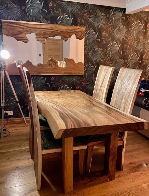 Live Edge Slab Dining Tables