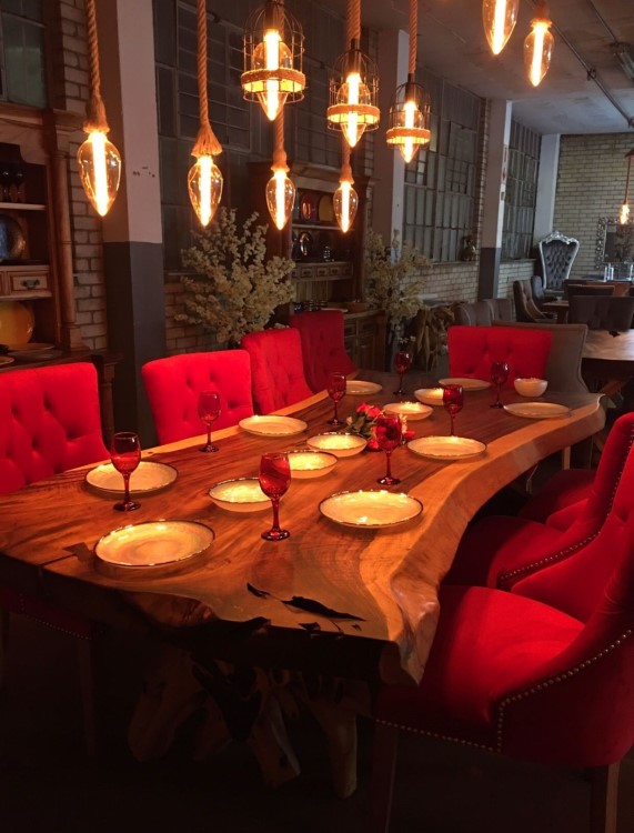 Live Edge Slab Dining Tables