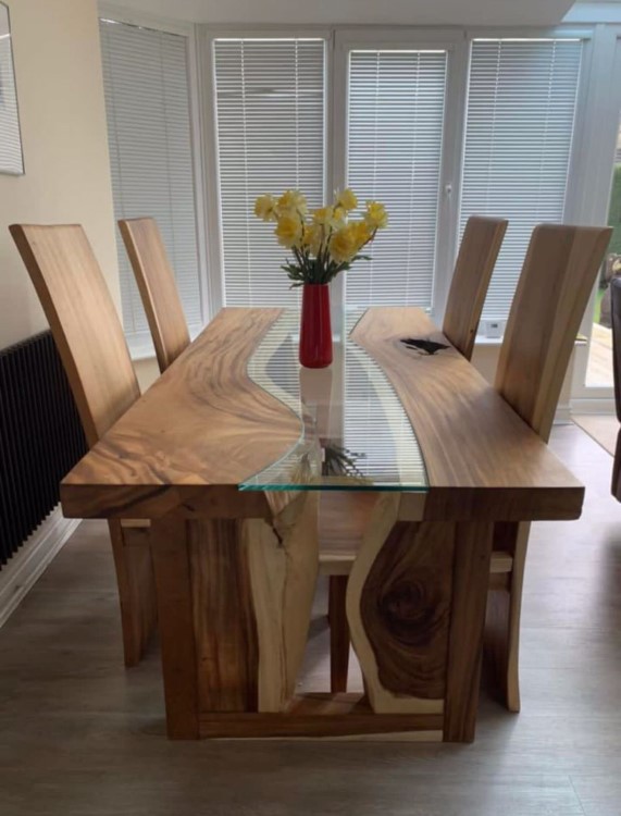 Live Edge Slab Dining Tables