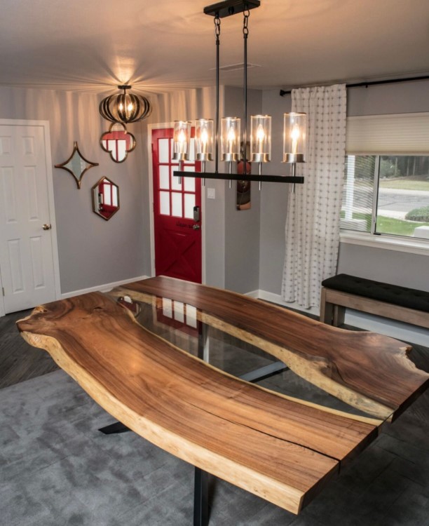 Live Edge Slab Dining Tables