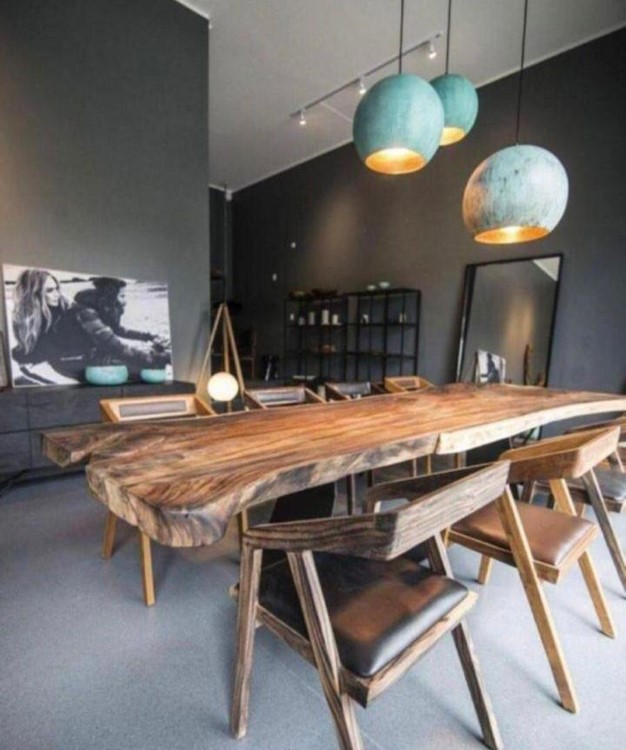 Live Edge Slab Dining Tables